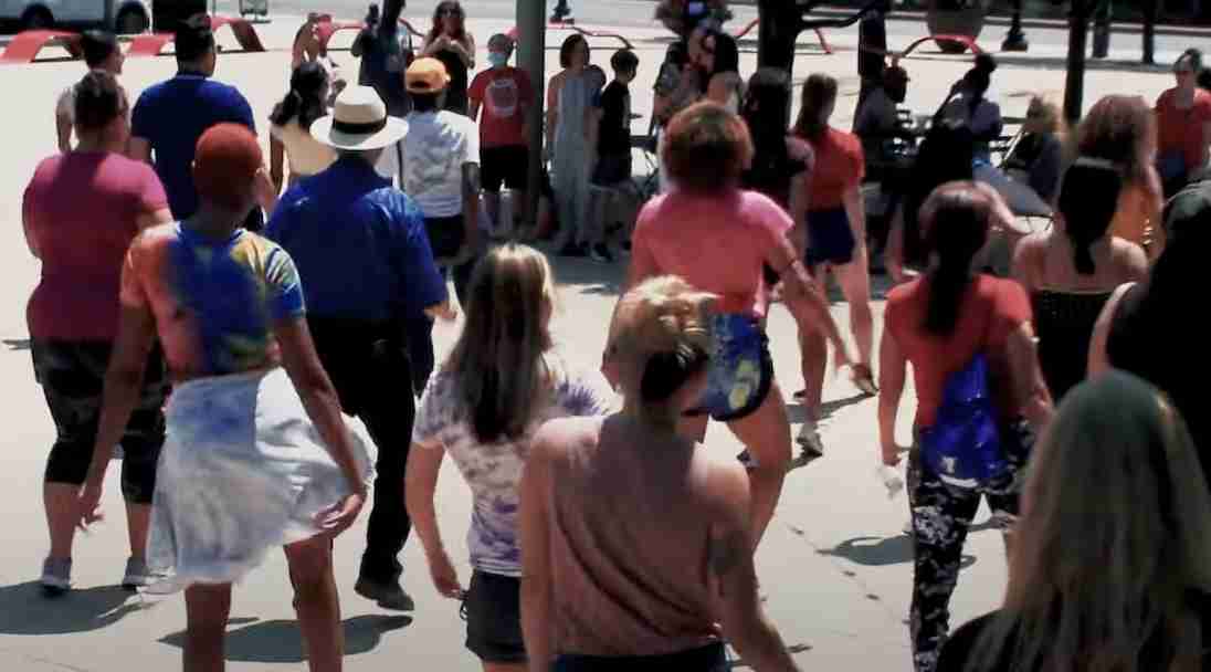 power of the flash mob
